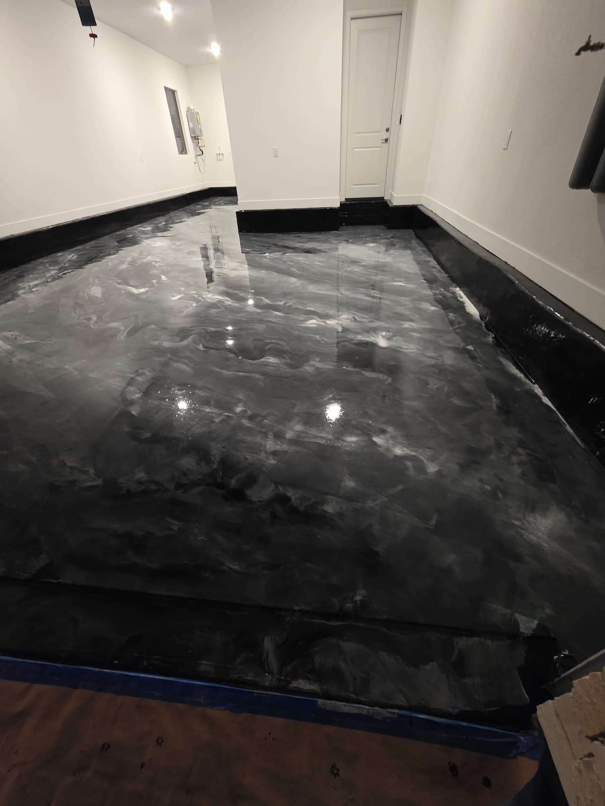 Epoxy flooring project