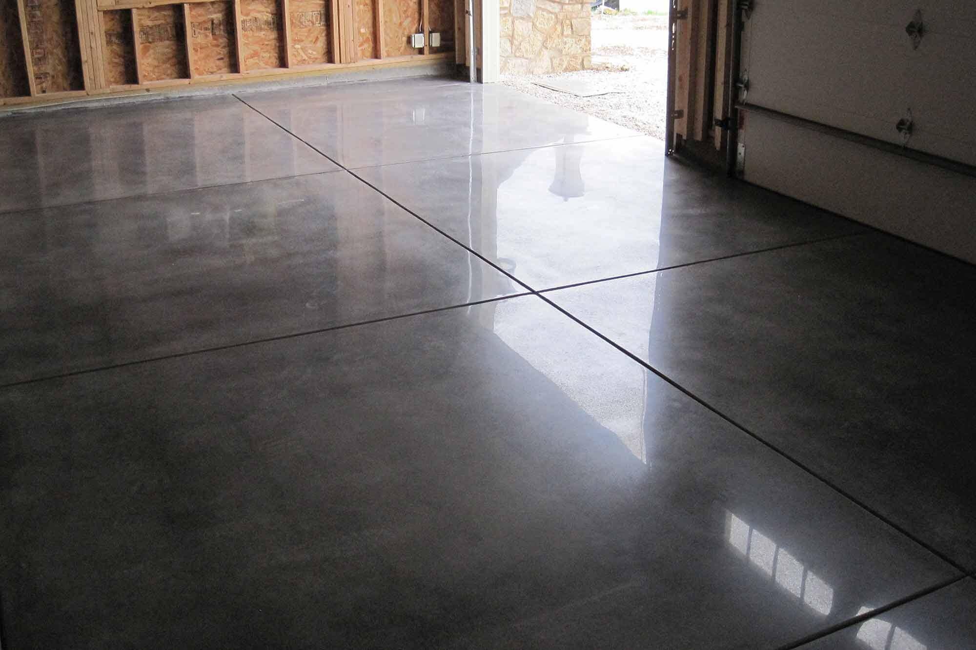 Finished concrete coating project in Las Vegas