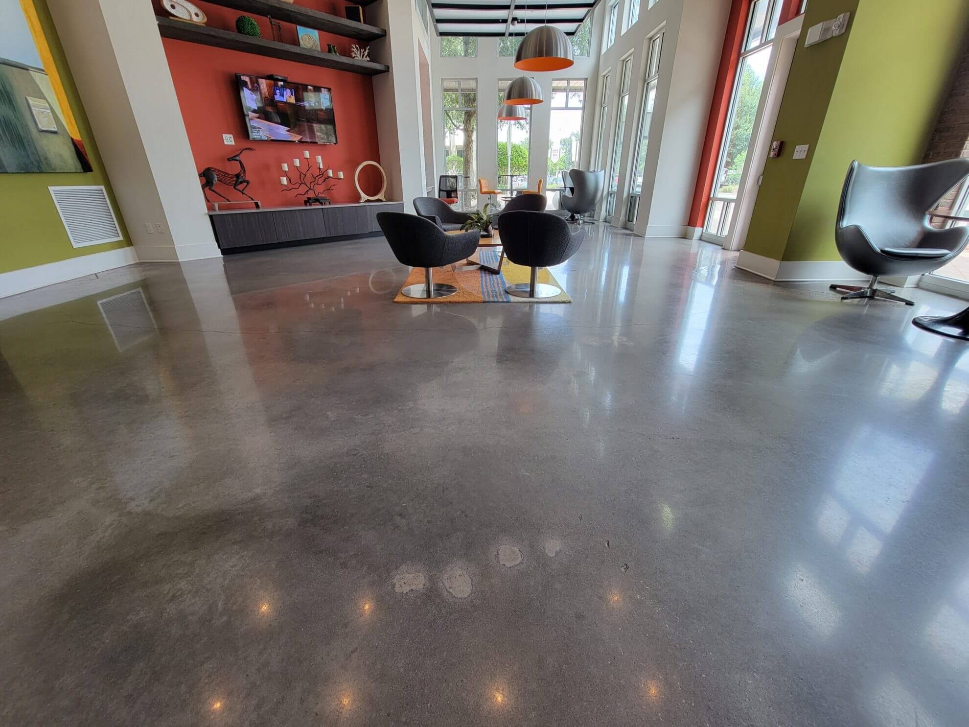 Custom garage floor coating project in Las Vegas